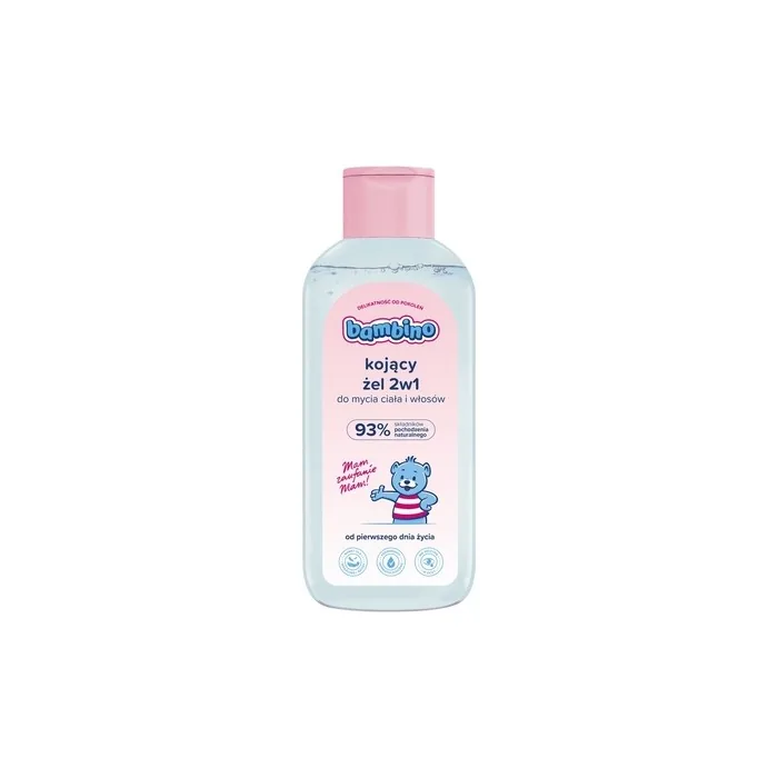 Bambino Soothing Gel 2 In 1 For Body And Hair Wash From The First Day Of Life 400ml
