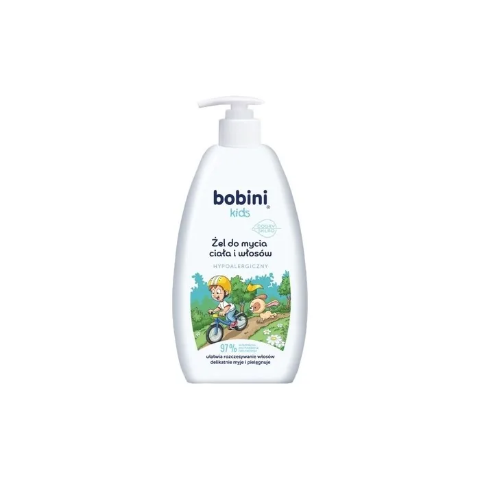 Bobini Kids Hypoallergenic Body and Hair Wash Gel 500ml