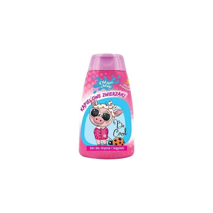 Chlapu Chlap Bath Animals Gel Sweet Orange 74 Ml