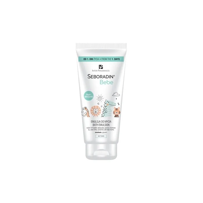 Seboradin Bebe Intensively Moisturizing Washing Emulsion 200ml