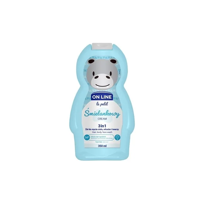 Forte Sweeden On Line Le Petit 3 In 1 Gel For Washing Body Hair And Face For Children Creamy 350ml