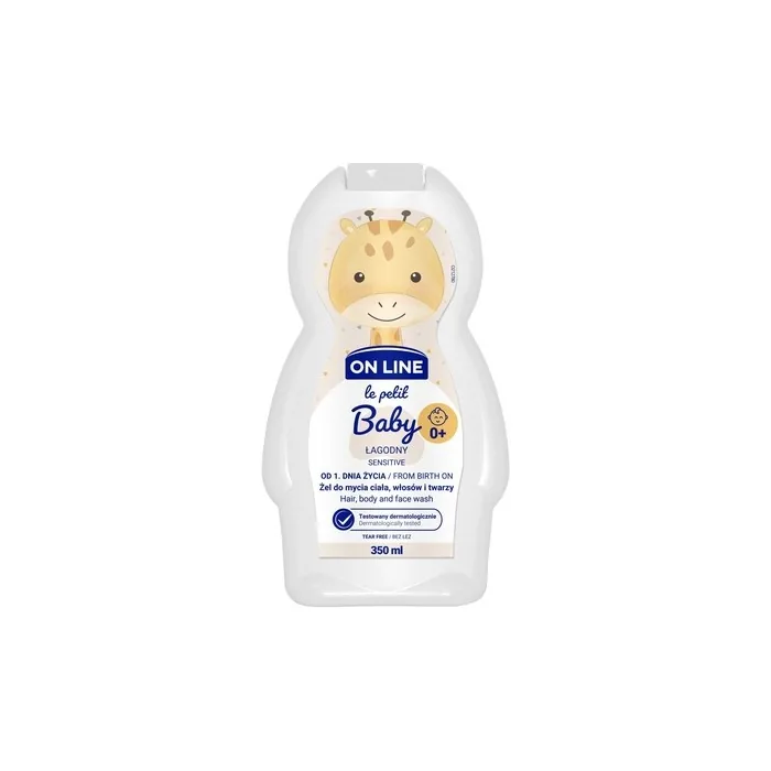 Forte Sweeden On Line Le Petit Baby Gentle Gel 3 In 1 For Washing Face Body And Hair 350ml