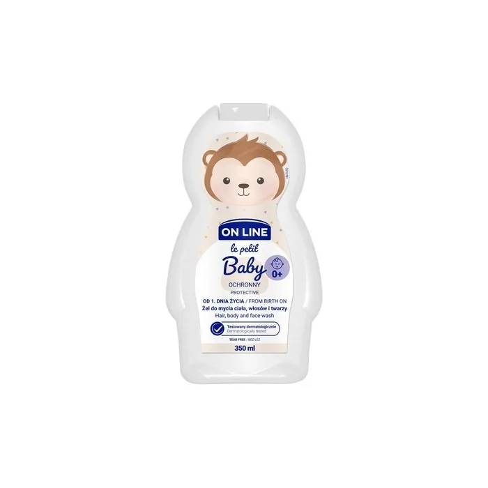Forte Sweeden On Line Le Petit Baby Protective Gel 3 In 1 For Washing Face Body And Hair 350ml