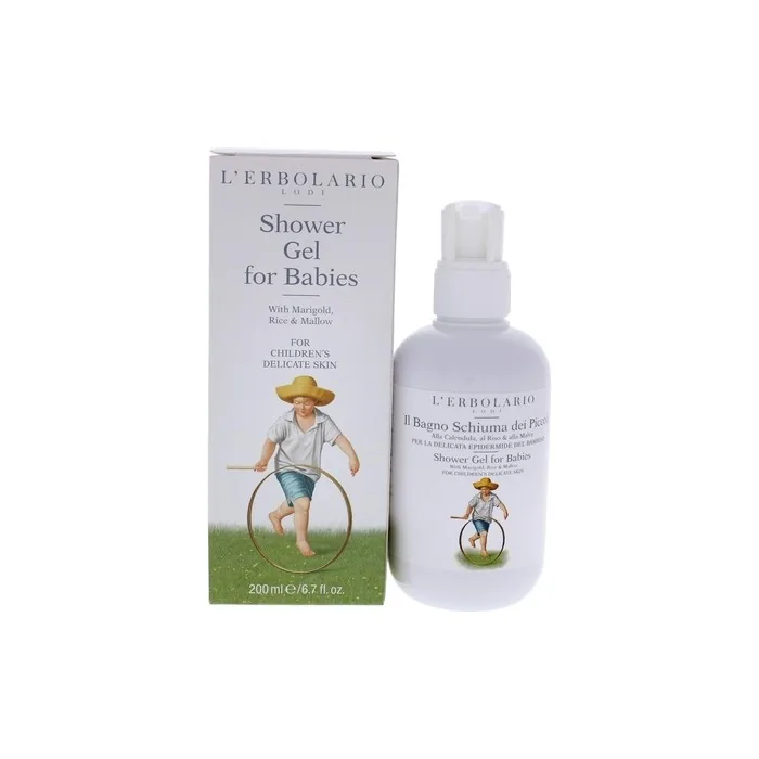 LErbolario Shower Gel for Babies and Kids 6.7oz