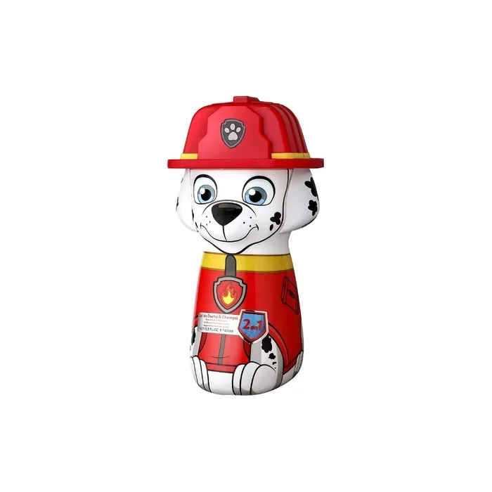 Air-Val International Paw Patrol 2in1 Shower Gel & Shampoo 2D Marshall 400ml
