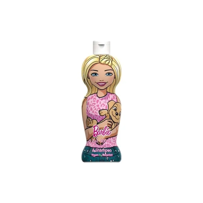 Barbie Shower Gel 2in1 Children's Foam And Shampoo 400ml