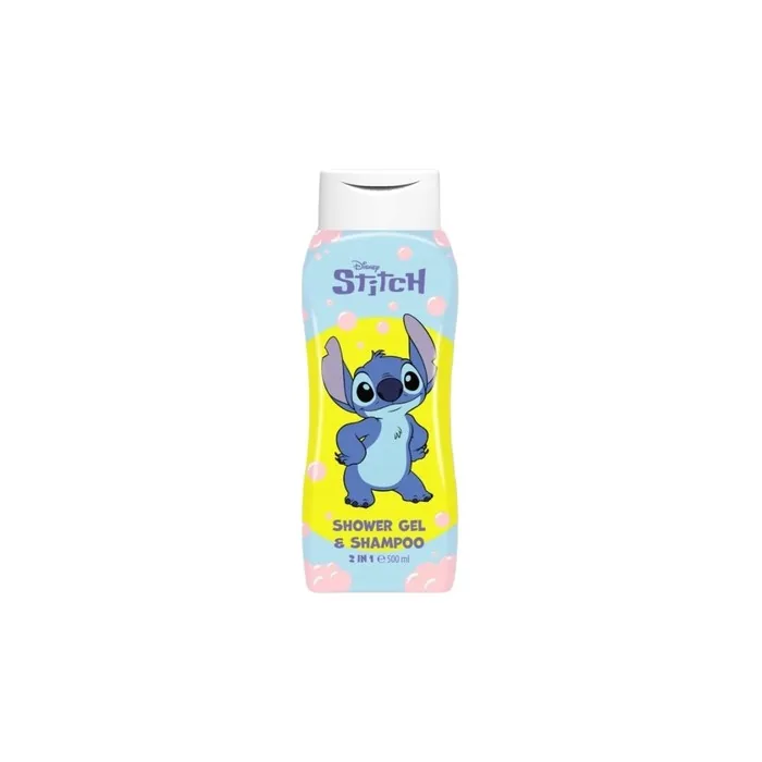 Air Val Disney Stitch 2in1 Shower Gel And Shampoo For Children 500ml