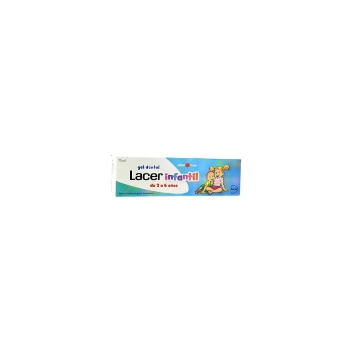 Lacer Lacer Infant Strawberry Flavour Gel 75ml