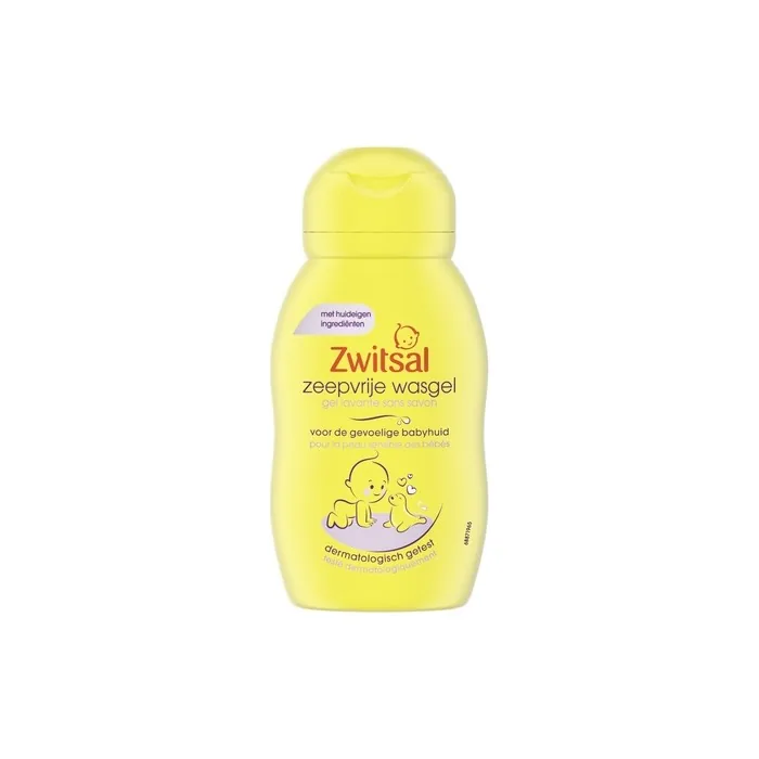 Zwitsal Soap-Free Wash Gel - 75ml - Mini Travel Packaging