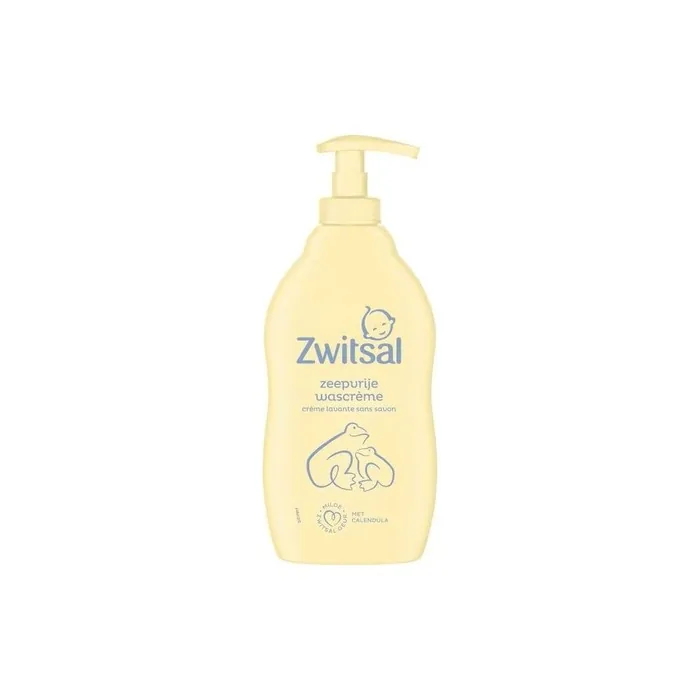 Zwitsal Baby Wash Cream Soapfree With Pump Gentle And Safe For Baby's Skin