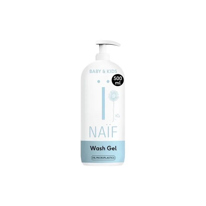 Naif Baby & Kids Wash Gel Pump Cleansing Wash Gel For Children And Infants