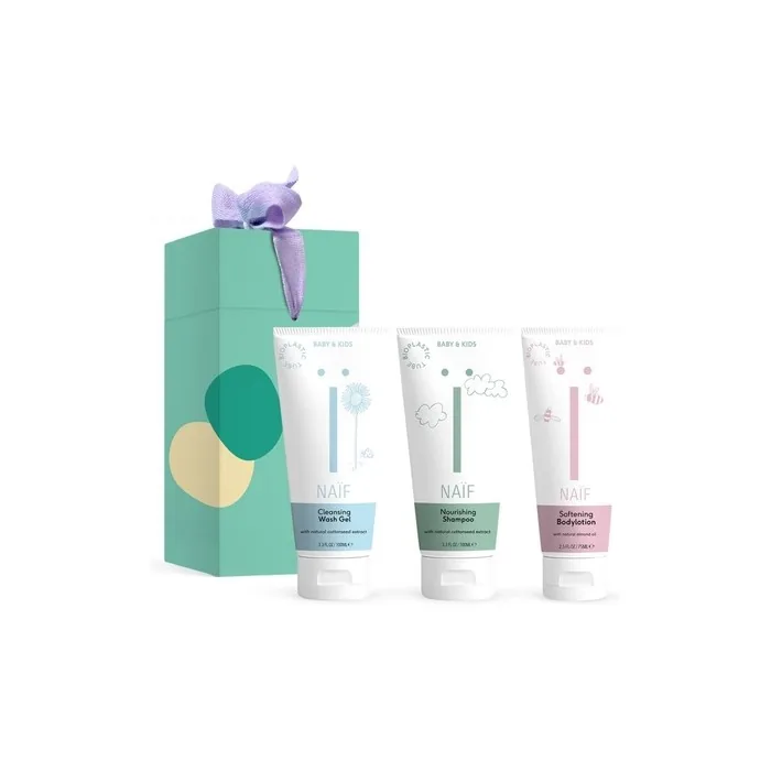 Naïf Shower Routine Set for Baby & Kids