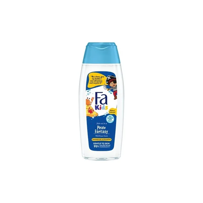 Fa Kids Pirate Fantasy Shower Gel And Shampoo With Wild Ocean Scent 400ml