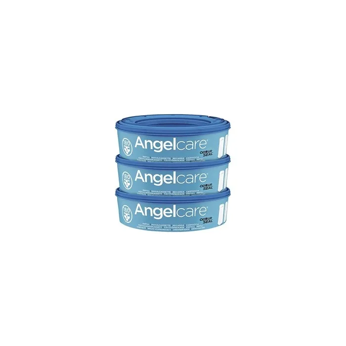 Angelcare® Ac1100 - Refill Cassettes For Angelcare Diaper Pails, Pack Of 3