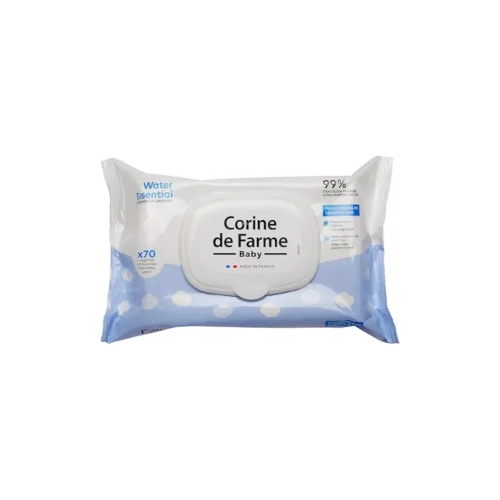 Corine De Farme Water Essential Wipes 70 Units