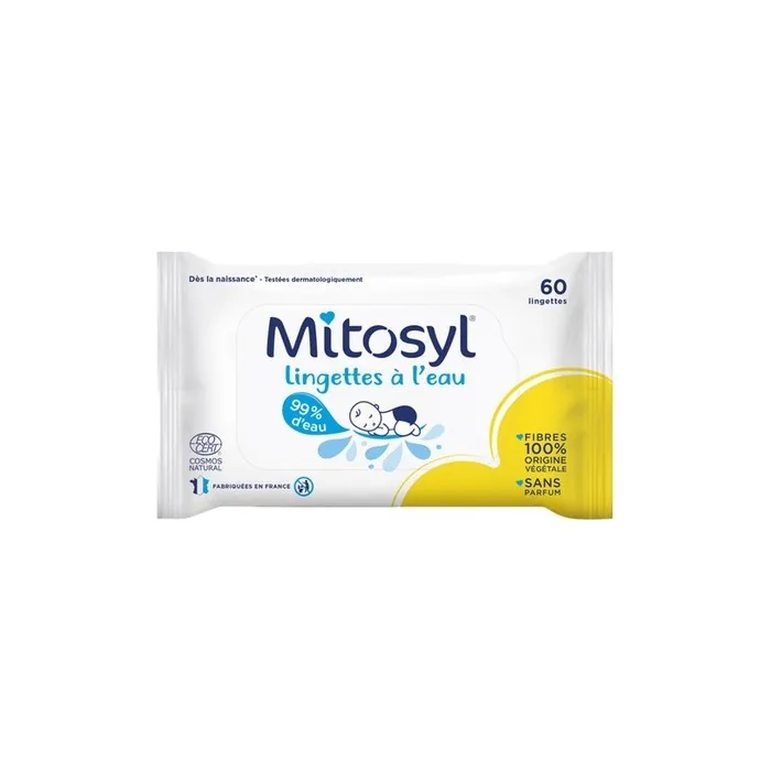 Mitosyl Water-Based Wipes 60 Wipes
