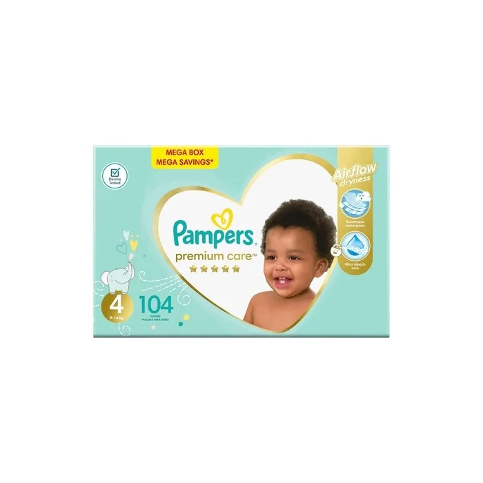 Pampers Premium Care Size 4 - 104 Pieces