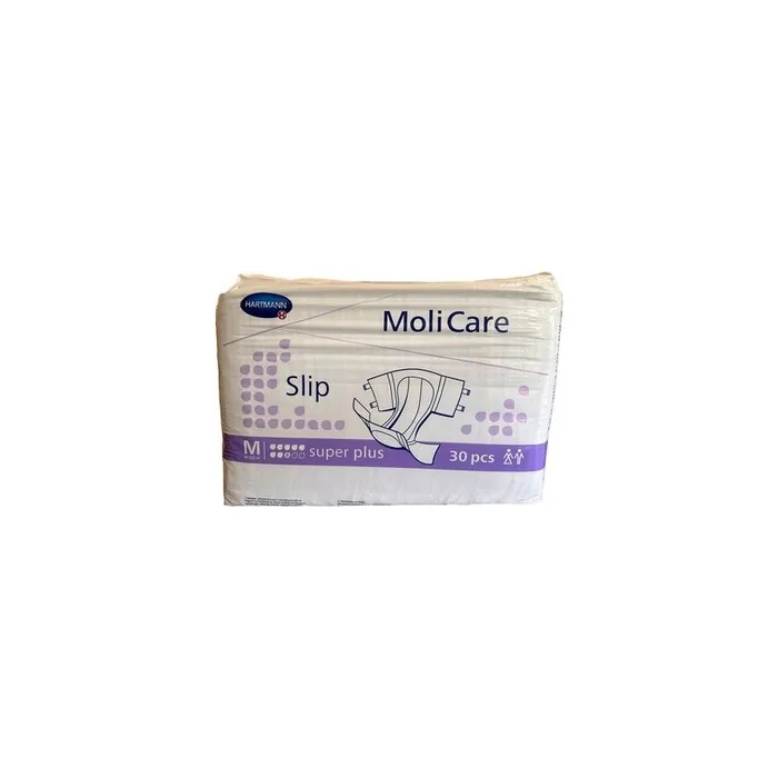 Hartmann MoliCare Premium Slip Super Plus Night Diapers Medium 30 Count