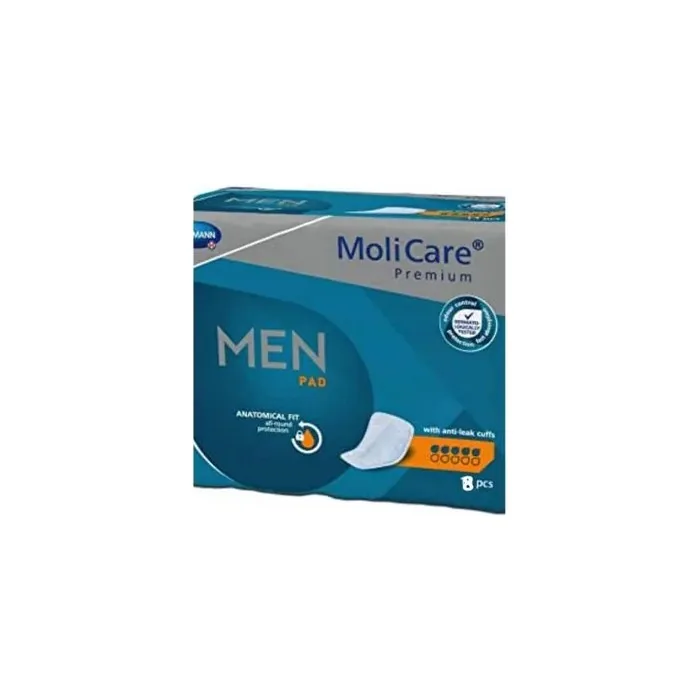Hartmann Hartmann Premium Pants Men 5 Drops Male Diaper Size M 8 Units Molicare
