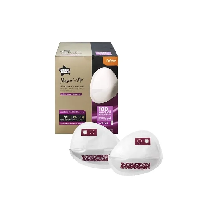 Tommee Tippeemade For Medaily Disposable Breast Pads, Contoured, Soft, Super