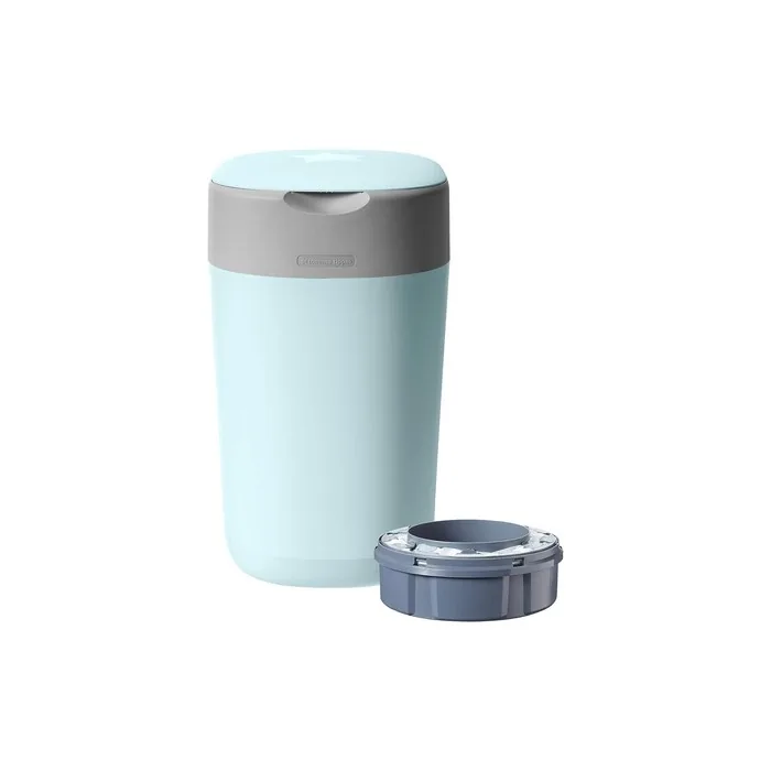 Tommee Tippee Twist and Click Advanced Nappy Bin Eco-Friendlier System with Refill Cassette 1 Count