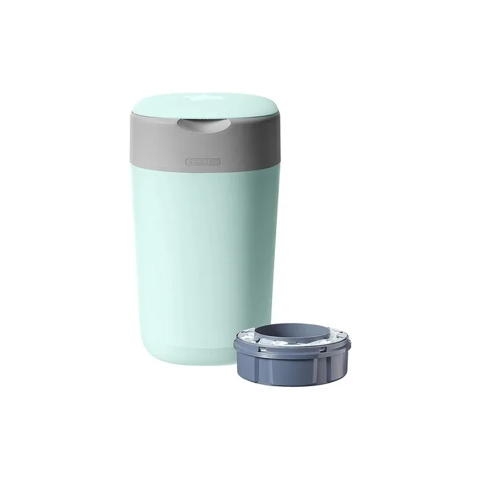 Tommee Tippee Twist and Click Advanced Nappy Bin Eco-Friendlier System with Refill Cassette 1 Count