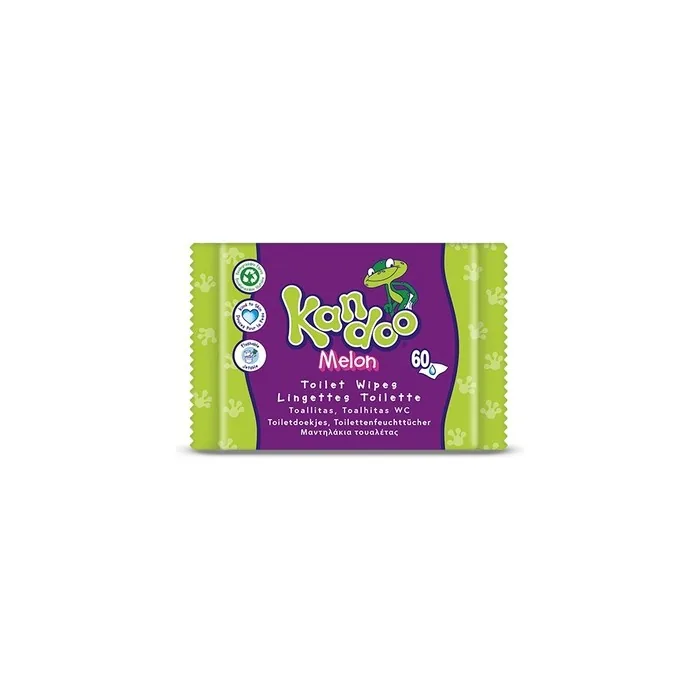 Kandoo Moist Wipes Melon