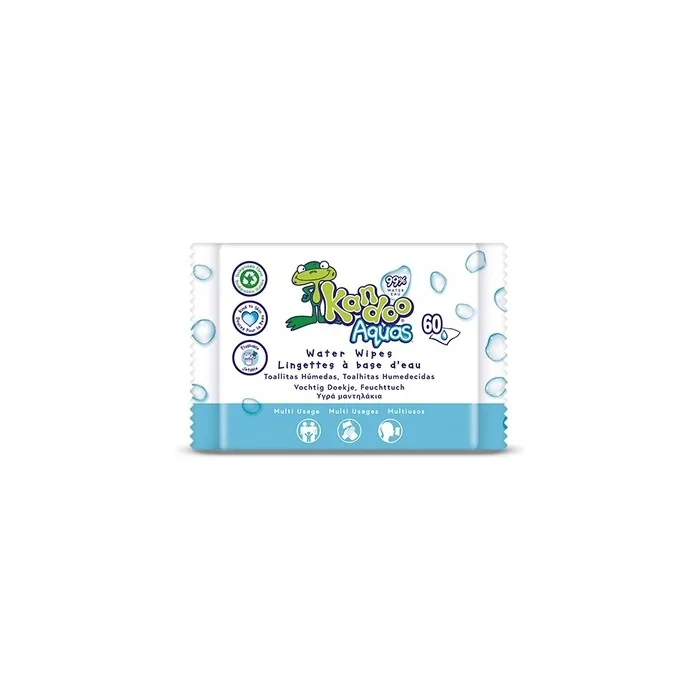 Kandoo Wet Wipes Aqua - Gentle And Refreshing Baby Wipes