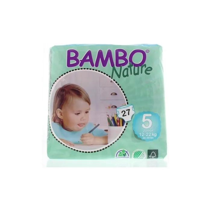 Bambo Nature Diaper 5 15-22kg