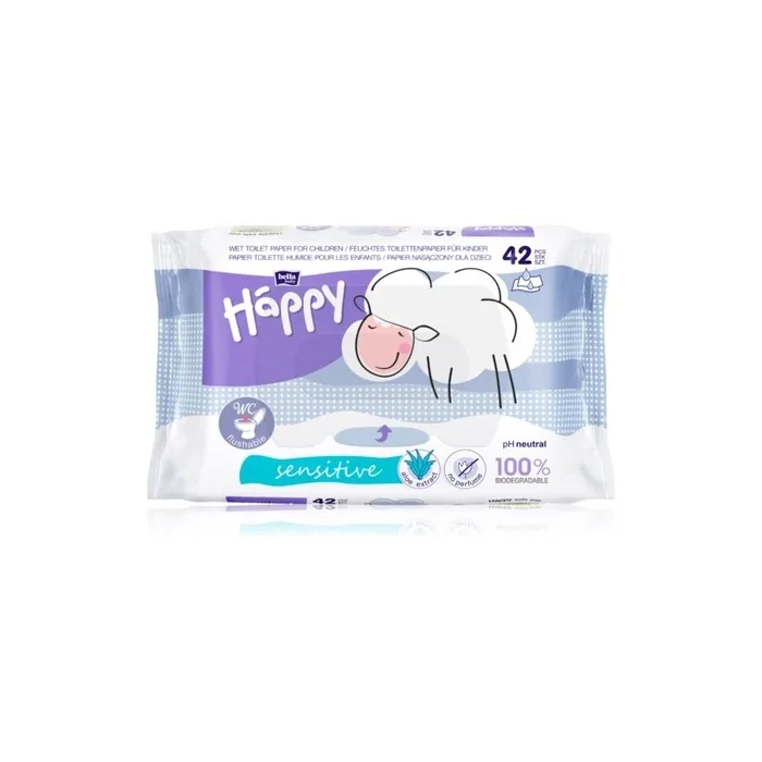 Bella Baby Happy Sensitive Wet Wipes For Babies 42 Wipes