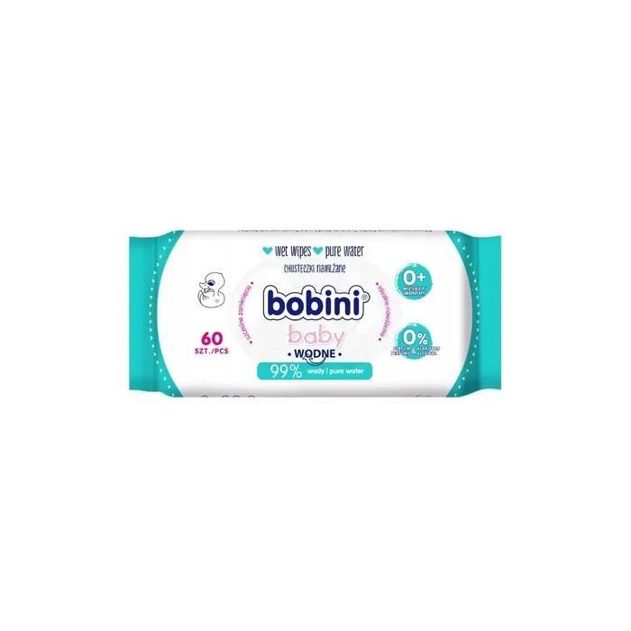 Bobini Baby Water Wet Wipes 60 Pieces