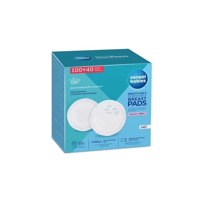 Canpol Babies Adhesive Nursing Pads - 140 Pieces