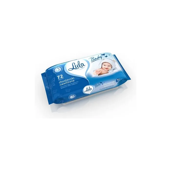LULA Moist Wipes with Panthenol 72pcs