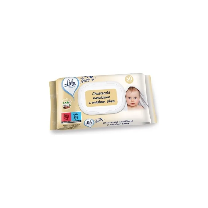 Stella Lula Baby Moisturizing Wipes With Shea Butter 50 Pieces