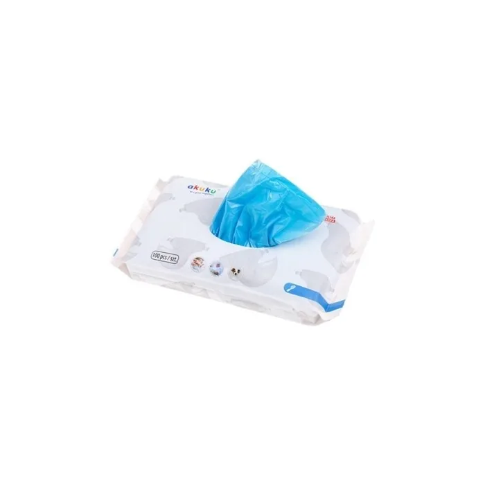 Akuku Scented Disposable Diaper Bags 100 Pieces