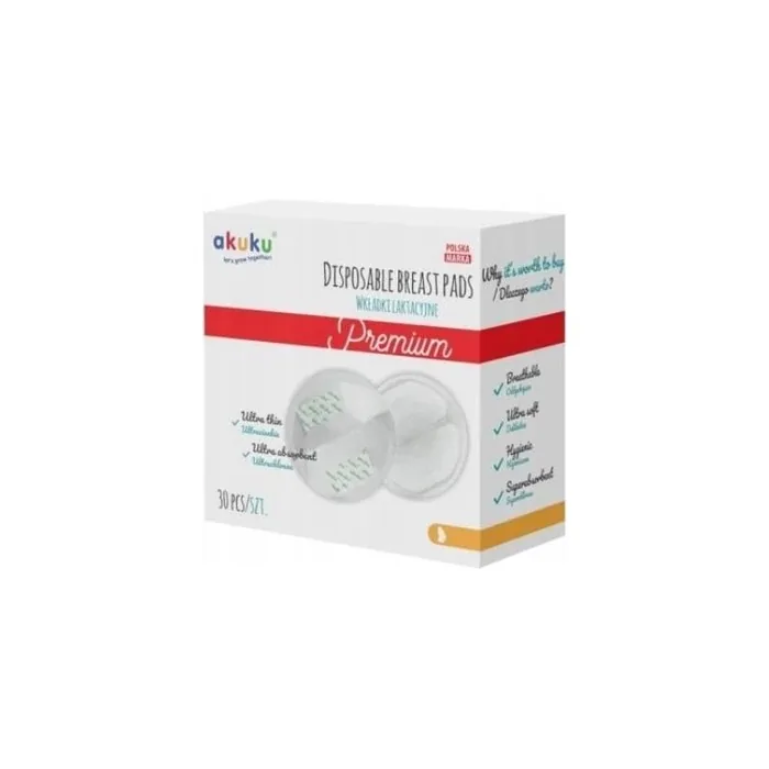 Akuku Disposable Nursing Pads 30 Pieces A0354