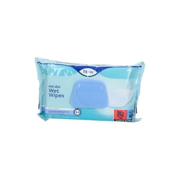 Tena Moist Wipes - 48 Count