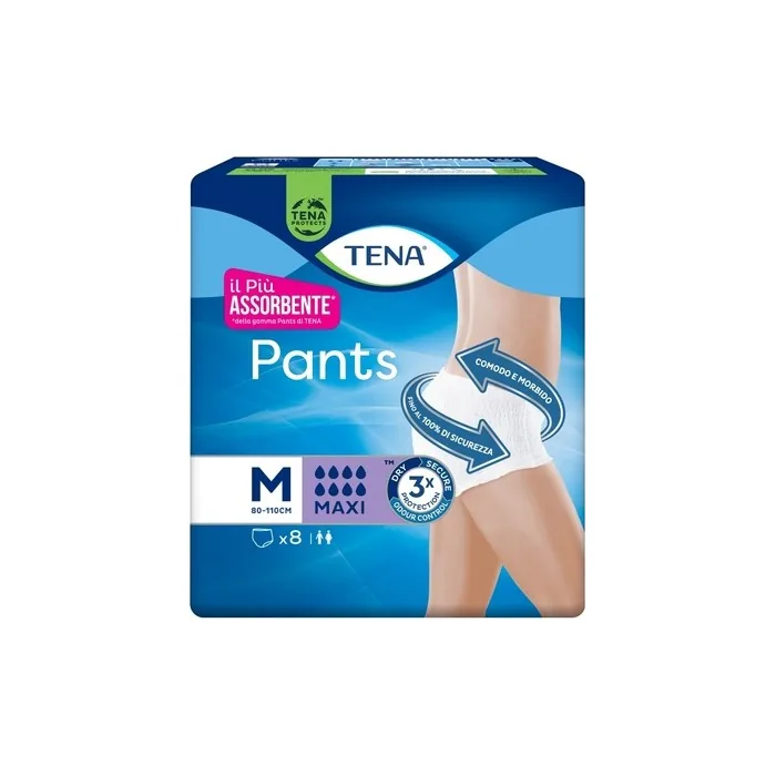 Tena Pants Maxi M Medium, 8 Diapers 1