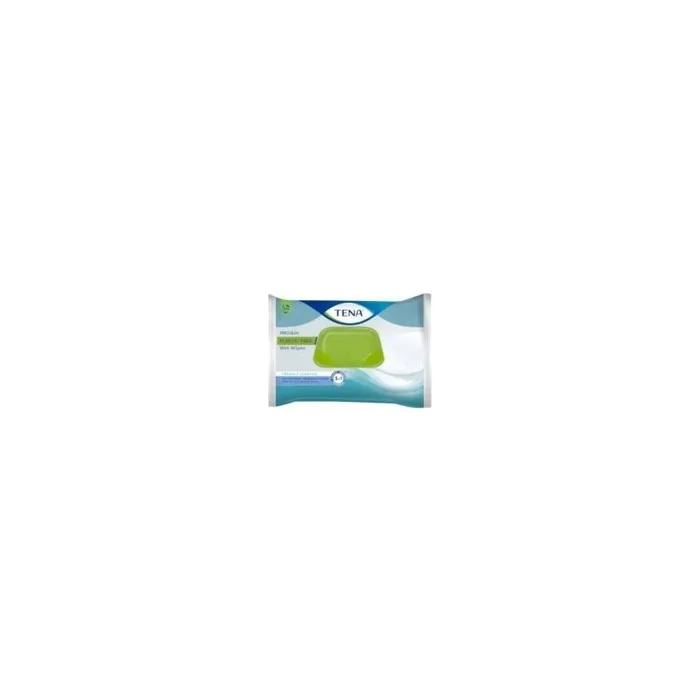 TENA Proskin Plastic-Free Wet Wipes 48 Count