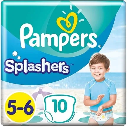 Pampers Splashers Size 56 8 Count