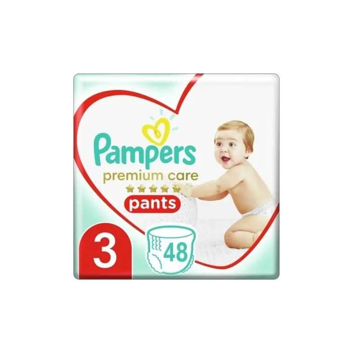 Pampers Premium Care Pants Size 3 Midi 6-11 Kg 48 Diapers