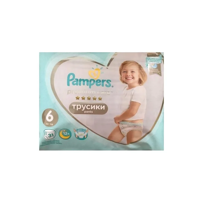 Pampers Premium Care Diapers Size 6