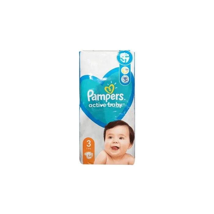 Pampers Active Baby Mega Size 3 3x54