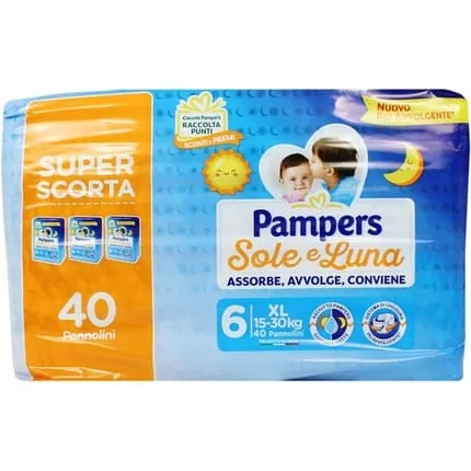 Pampers Sun & Moon Super Supply 1530 Xl Diapers