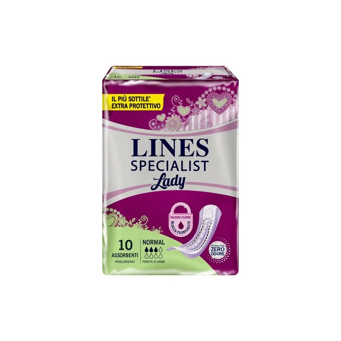 Lines Specialist Normal Shaped Diaper 10 Pieces