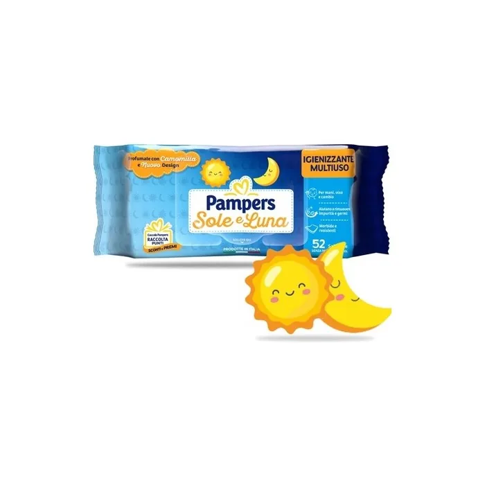 Pampers Sole & Luna Wipes 52 Pieces