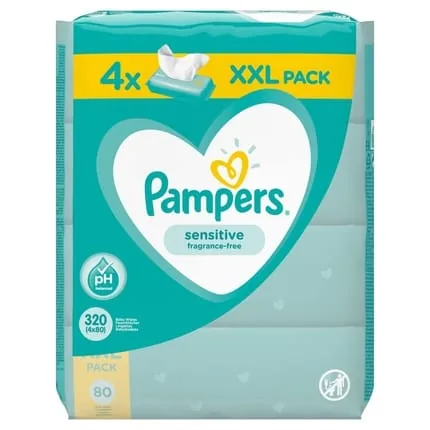 Pampers Sensitive Wet Wipes 80 Wipes