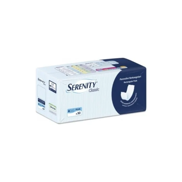 Incontinence Rectangular Diapers Without Barrier 30 Pieces