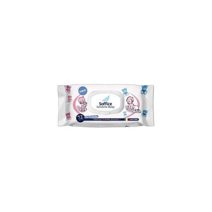 Baby Aqua Cleansing Wipes 72 Pieces