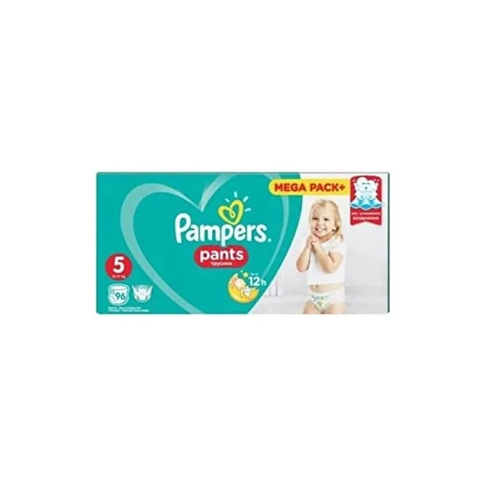Pampers Pants Boy/Girl Size 5 96 Pieces